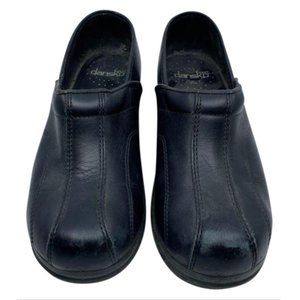 Dansko Black Unisex Mules/Clogs Size Euro39/US 8.5